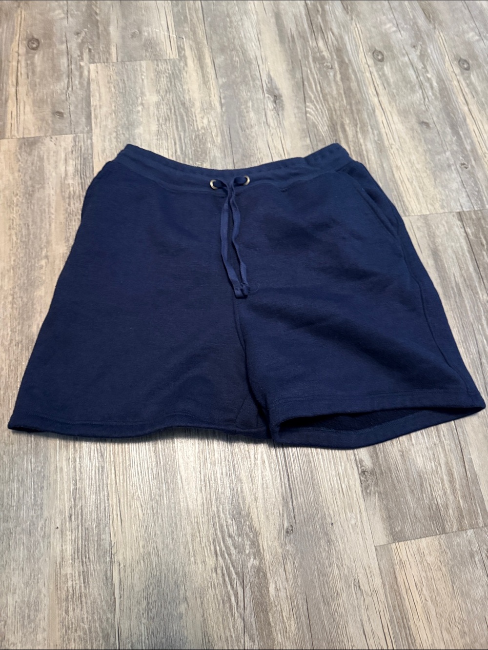 Laundry By Shelli Segal Navy Athletic Drawstring Shorts